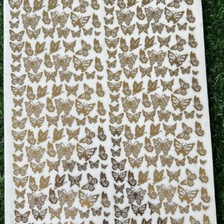 Butterfly Metallic Sticker Sheet