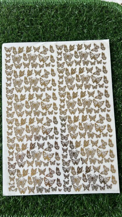 Butterfly Metallic Sticker Sheet