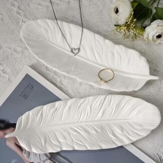 Feather trinklet tray