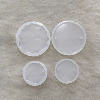 Small Round Rakhi Mould - Set of 4pc (1 and 1.5 inch)