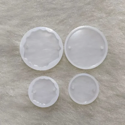 Small Round Rakhi Mould - Set of 4pc (1 and 1.5 inch)