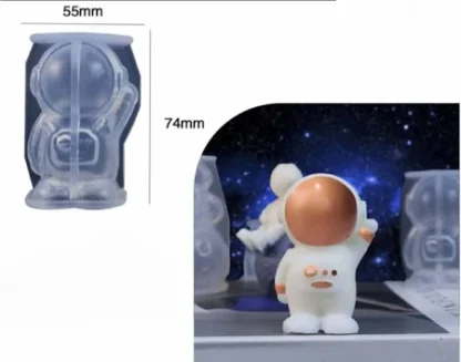 Astronaut Candle Mould
