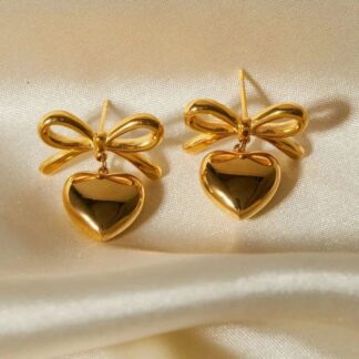 Pandora heart earrings