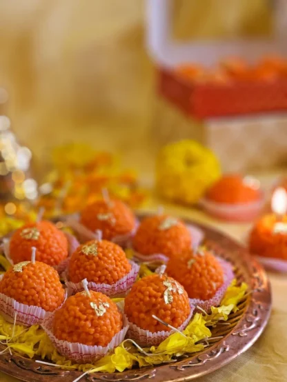 Motichoor Laddu Candle Mould - Image 2