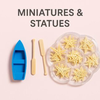 miniatures and statues