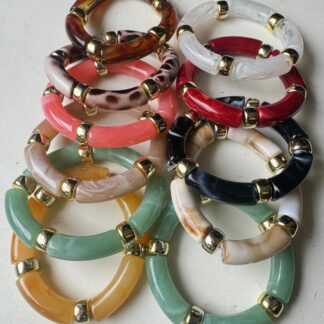 Resin bangles