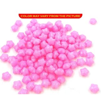 Wax seal beads sparkle neon pink