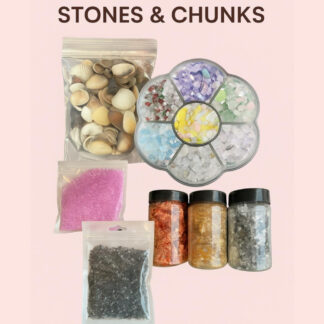 stones and chunks