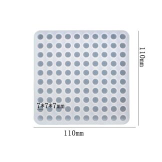 100 cavity round wax seal mould