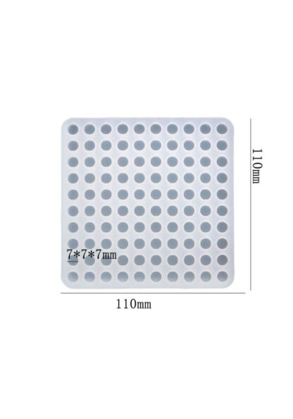 100 cavity round wax seal mould