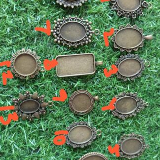 Antique Pendant Bezel