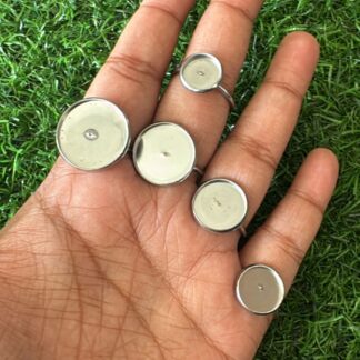 Round ring bezel (Silver)