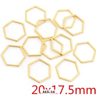 Hexagon bezel  ( Pack of 4)