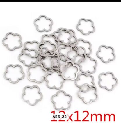 Flower open bezel pack of 4