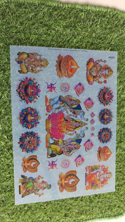 Diwali Theme  Insert Sheet  (Transparent Sheet) - Image 2