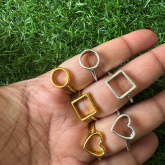 Open ring bezel