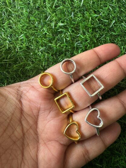 Open ring bezel