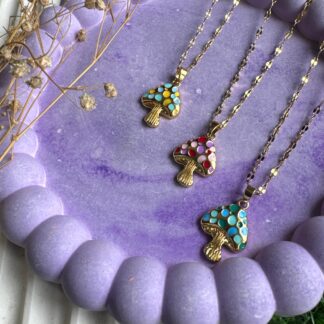 Boho Shroom Necklace