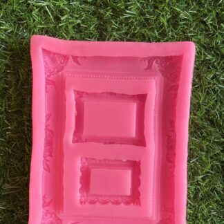 3 Cavity Vintage Frame Handmade Mould
