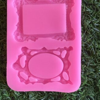Oval & Rectangle Mini Vintage Frame Handmade Mould