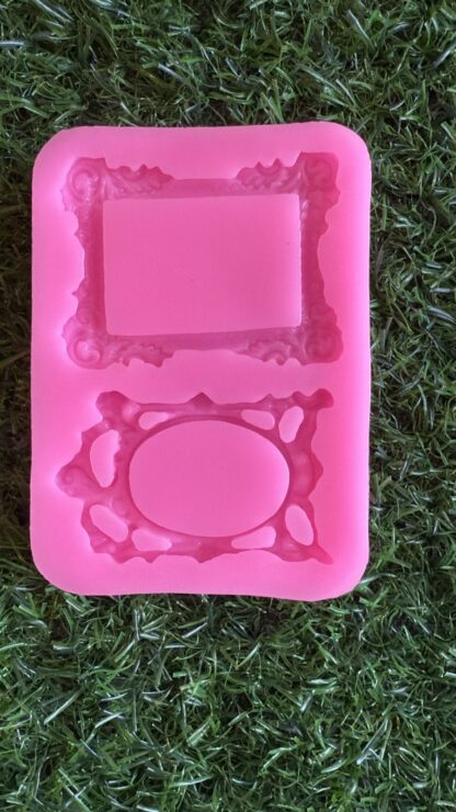 Oval & Rectangle Mini Vintage Frame Handmade Mould