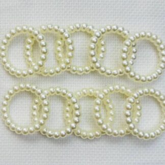 1" Ring with Beads (pack of 10)