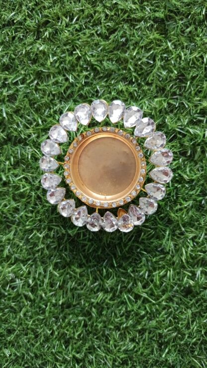 Tealight Holder With Stones